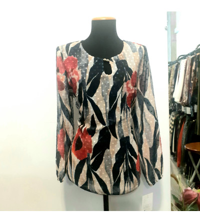 blusa estampada/marrazkidun alkandora